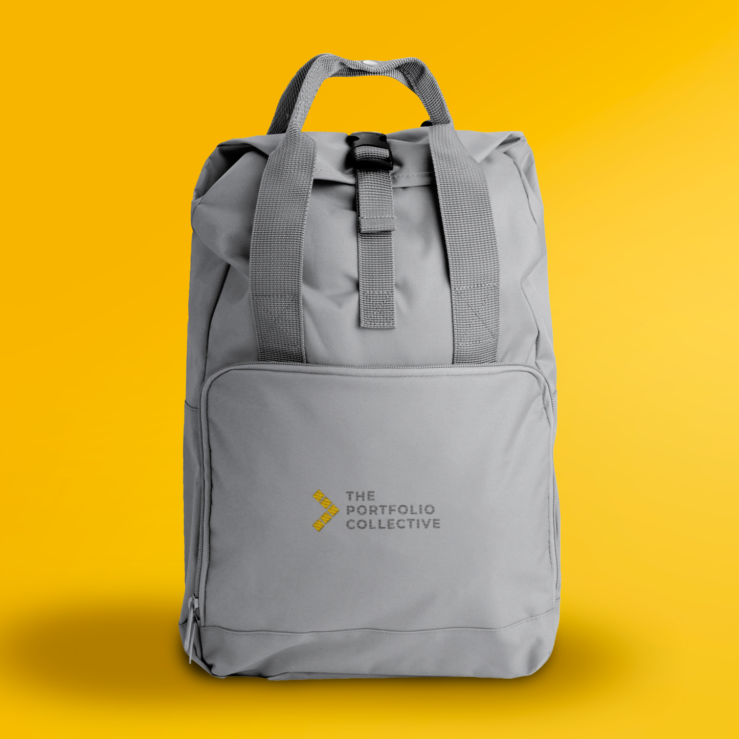 The Portfolio Collective grey backpack